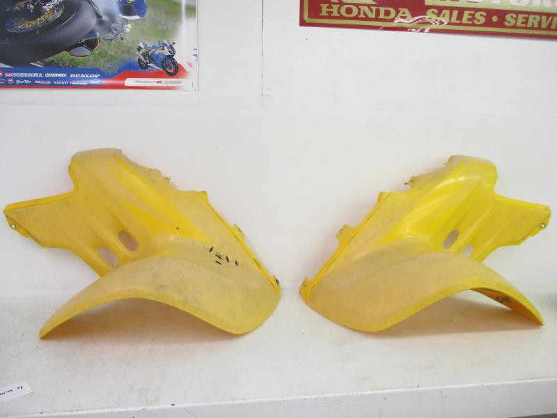 1993-2005 Honda TRX 90 Yellow Left Right Front Fender - cyclesrus.net